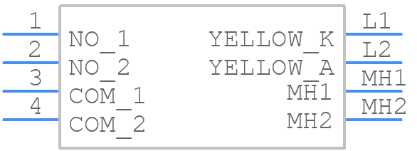 228ADS1AYFCN - CTS - PCB symbol