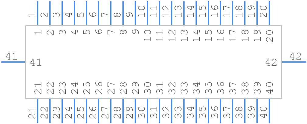 FCN-364P040-AU - FCL Components - PCB symbol