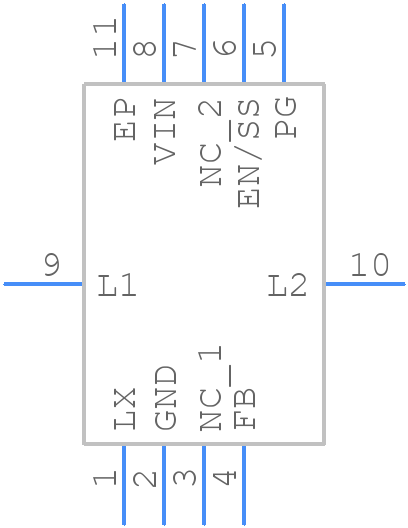 XCL230B0K1H2 - Torex - PCB symbol
