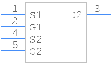 FDD3510H - onsemi - PCB symbol