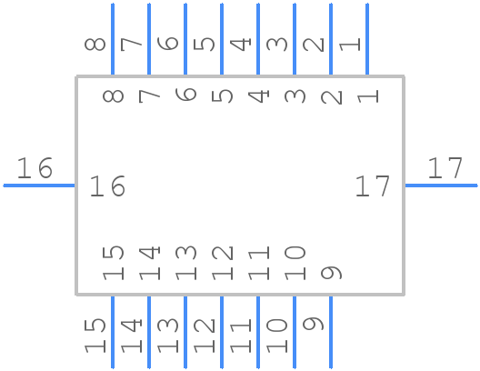 09552557621741 - HARTING - PCB symbol