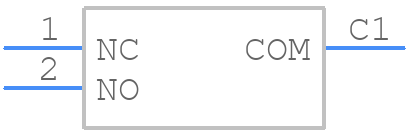 CS-4-12XTA - Nidec Copal - PCB symbol