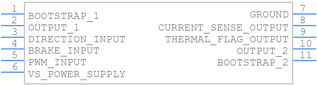 LMD18200T/LF14 - Texas Instruments - PCB symbol