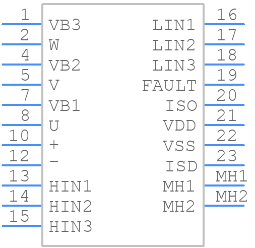 STK621-043A-E - Sanyo - PCB symbol