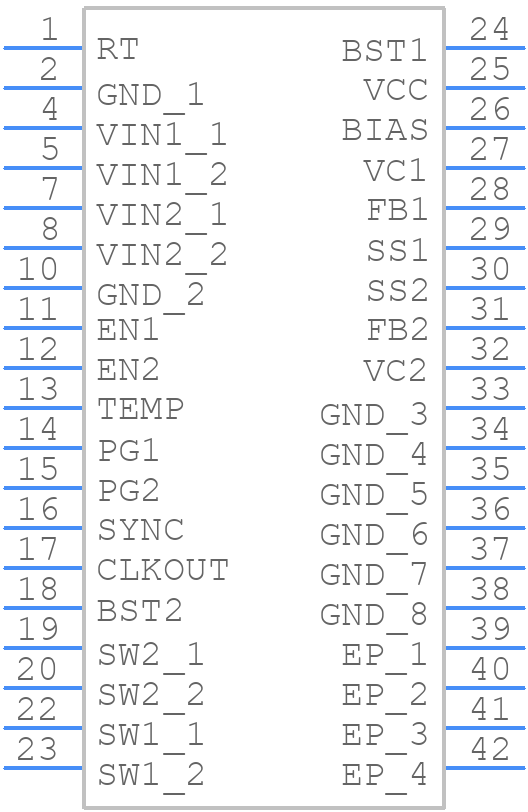 LT8650SPJV#PBF - Analog Devices - PCB symbol