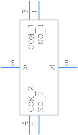 TLR-72BB-QA2 - Diptronics - PCB symbol