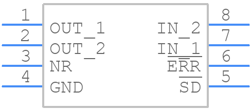 ADP3303ARZ-5-REEL - Analog Devices - PCB symbol