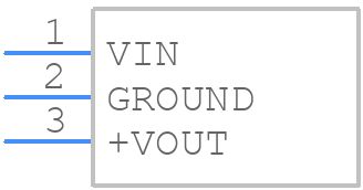 VR05S05 - XP POWER - PCB symbol