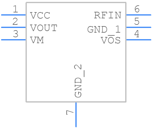 LTC5532EDC#TRMPBF - Analog Devices - PCB symbol