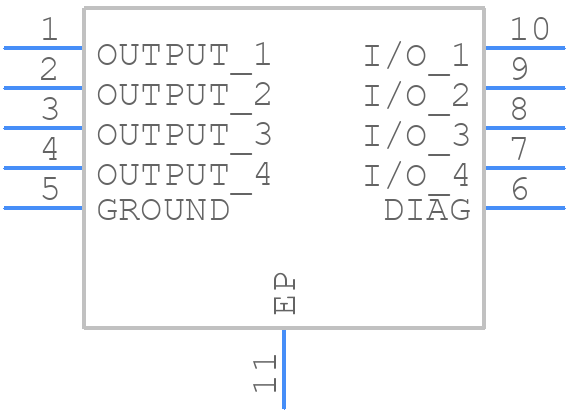 VN340SP-33-E - STMicroelectronics - PCB symbol