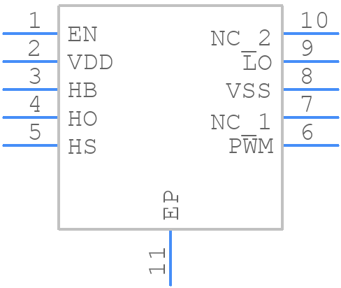 MIC4605-2YMT-T5 - Microchip - PCB symbol