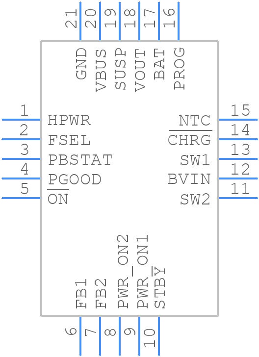 LTC3554EUD-1#TRPBF - Analog Devices - PCB symbol