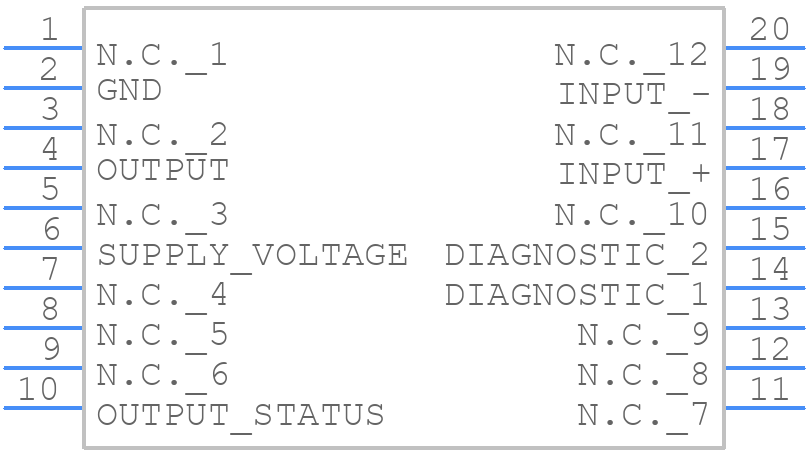 TDE1897RFPT - STMicroelectronics - PCB symbol