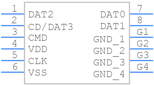 47219-2021 - Molex - PCB symbol