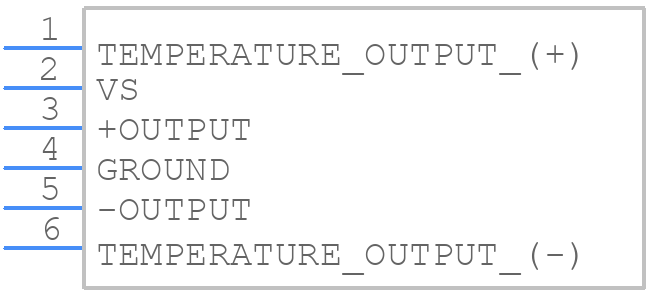 SCX30DN - Honeywell - PCB symbol