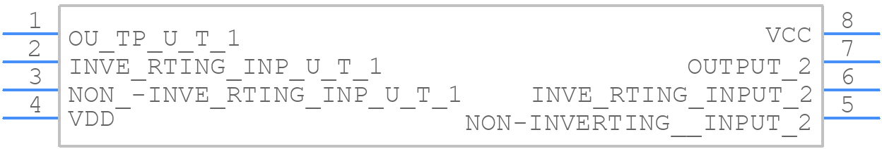 TS462CN - STMicroelectronics - PCB symbol