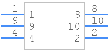 1825008-4 - TE Connectivity - PCB symbol