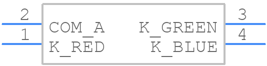 APFA3010SURKCGKQBDC - Kingbright - PCB symbol