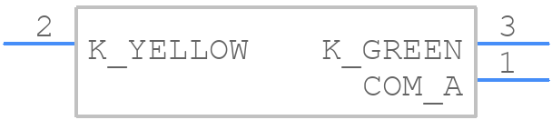 APBA3010YSGC-GX - Kingbright - PCB symbol