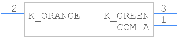 APBA3010SEKCGKC-GX - Kingbright - PCB symbol