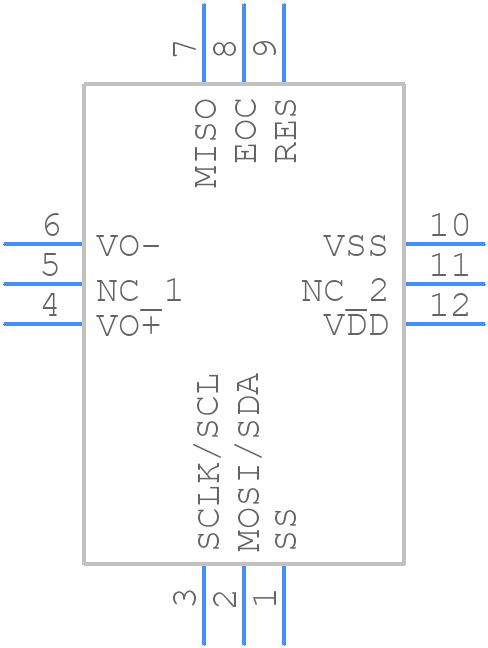 MPRLS0001PG0000SA - Honeywell - PCB symbol