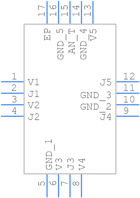 AS195-306LF - Skyworks - PCB symbol