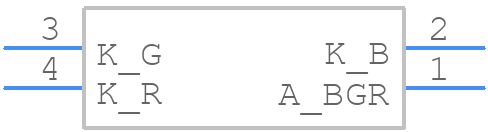 EAST1616RGBA0 - Everlight - PCB symbol
