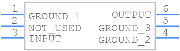 AMK-2-13+ - Mini-Circuits - PCB symbol