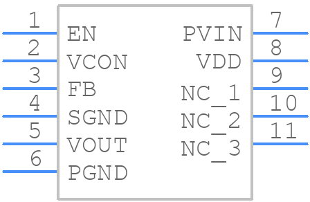 LM3218SE - National Electronics - PCB symbol