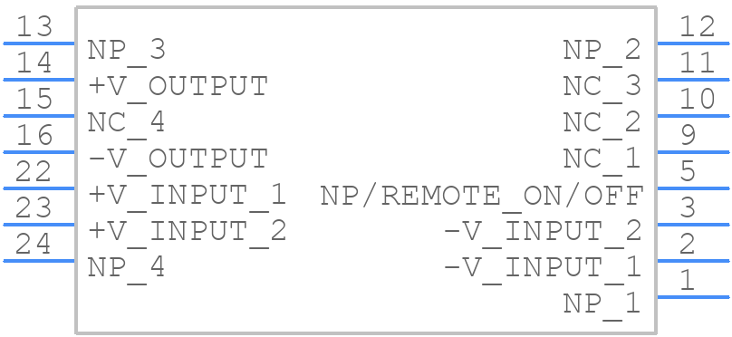 EC3AB27 - Cincon - PCB symbol