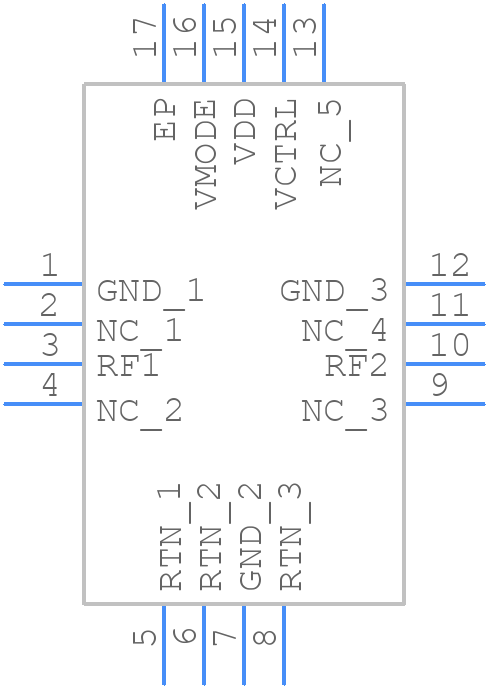 F2255NLGK - Device Engineering Incorporated - PCB symbol