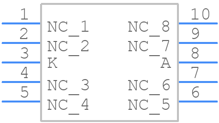 X100-7-SMD - First Sensor - PCB symbol