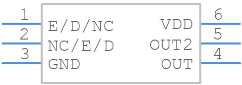 XUP738335.000JU6X - Renesas Electronics - PCB symbol