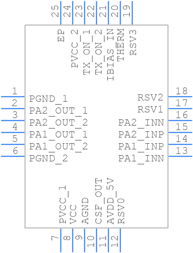 STLD1 - STMicroelectronics - PCB symbol
