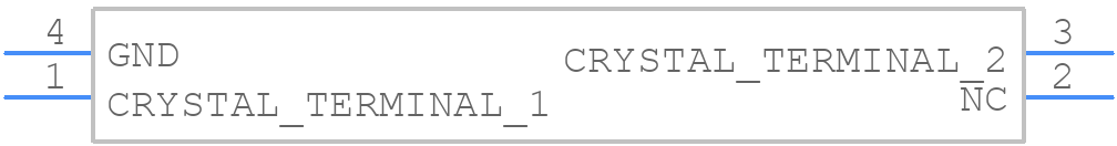XRCFD26M000FXQ66R0 - Murata Electronics - PCB symbol
