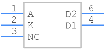 AQV258H5A - Panasonic - PCB symbol