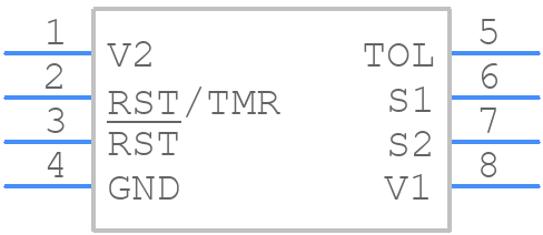 LTC2904CTS8#TRMPBF - Analog Devices - PCB symbol