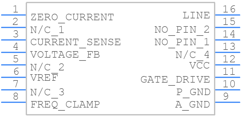 MC33364DR2 - onsemi - PCB symbol