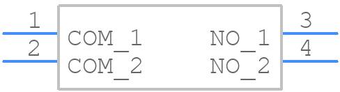 LS6J2M-T - CITIZEN FINEDEVICE - PCB symbol