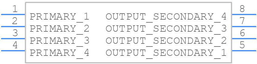 JA4631-BLB - COILCRAFT - PCB symbol