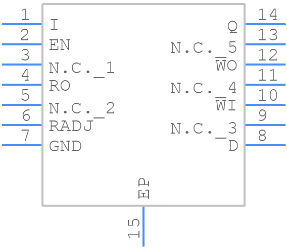 TLE4291E - Infineon - PCB symbol