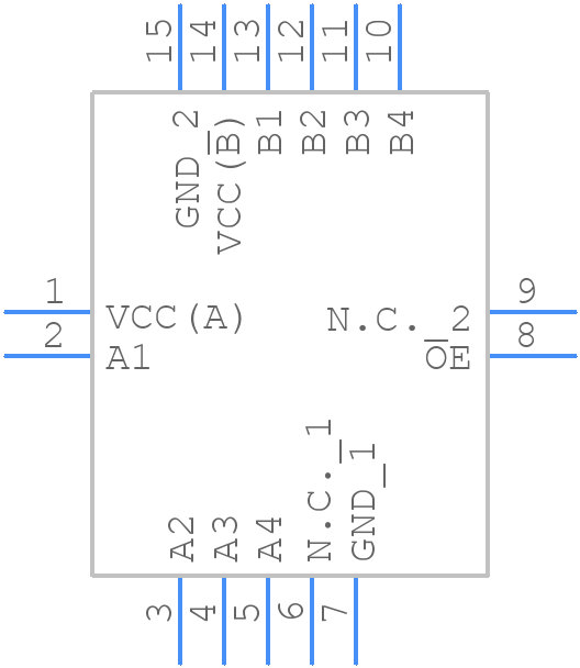 NTS0104BQ-Q100 - NXP - PCB symbol