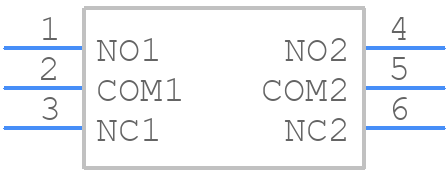 CAS-D20TA - Nidec Copal - PCB symbol