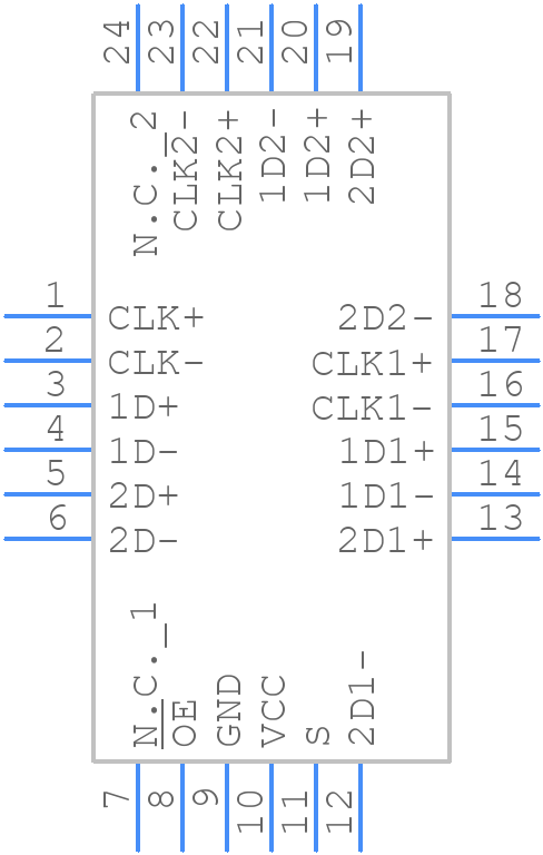 NX3DV642GU,115 - NXP - PCB symbol