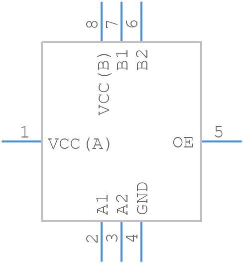 NTSX2102GU8H - NXP - PCB symbol