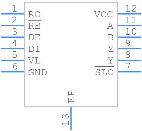 LTC2865HMSE#PBF - Analog Devices - PCB symbol
