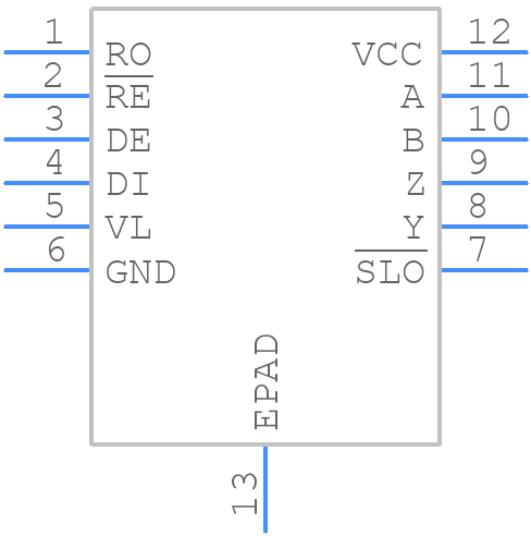 LTC2865HDE#PBF - Analog Devices - PCB symbol