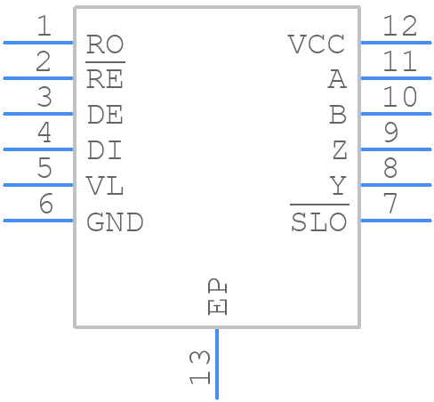 LTC2865HDE#TRPBF - Analog Devices - PCB symbol