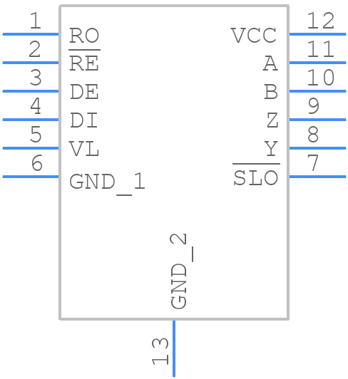 LTC2865CMSE#PBF - Analog Devices - PCB symbol