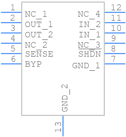 LT1763MPDE-5#PBF - Analog Devices - PCB symbol
